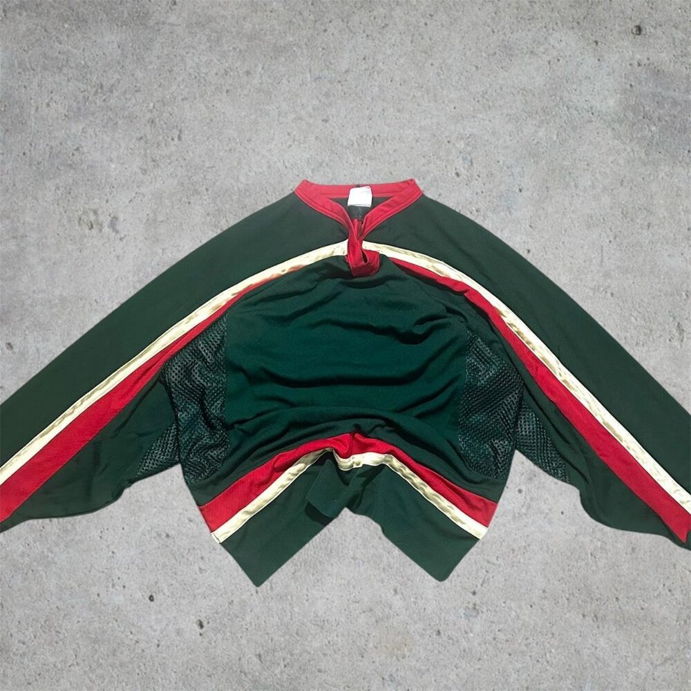 Vintage CCM Hockey Jersey – #1 Goalie Style (Wild Colors)
